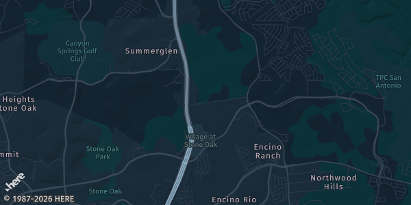Map of San Antonio, TX. The exact address of 247 Church is not known, so the map shows the area rather than a specific building.