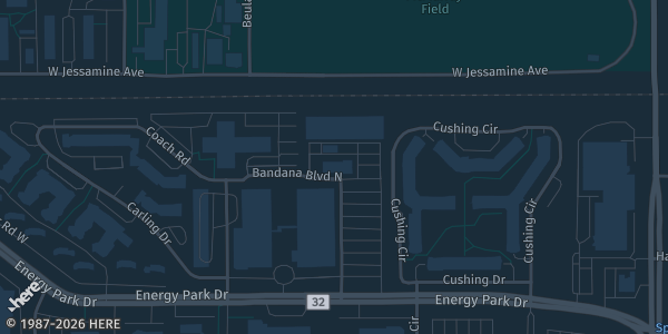 Map showing The Essence Event Center in Saint Paul, MN.