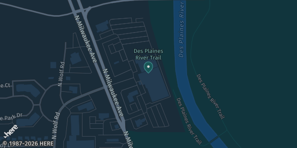 Map showing The Westin Chicago North Shore in Wheeling, IL.