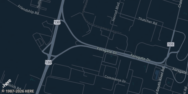 Map showing Courtyard – Cranbury in Cranbury, NJ.