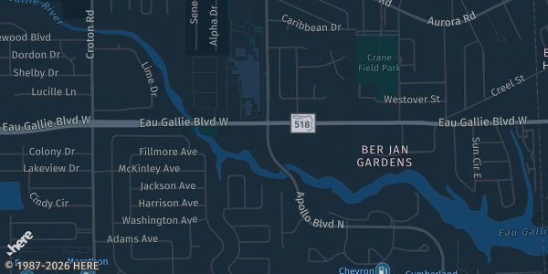 Map showing Azan Shrine Center in Melbourne, FL.