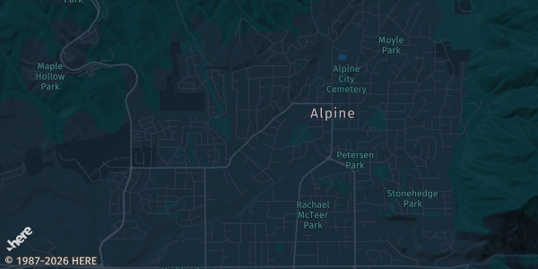 Map of Lehi, UT. The exact address of The Show Barn @ Thanksgiving Point is not known, so the map shows the area rather than a specific building.