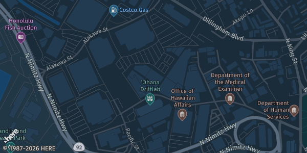 Map showing ToyLynx in Honolulu, HI.